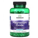 Swanson uztura bagātinātājs Magnijs (magnija oksīds) 200mg, 250 kaps.